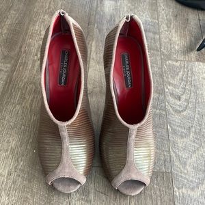 Charles Jourdan high heel booties